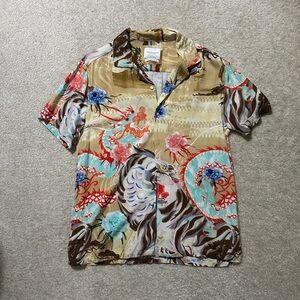 Etro Multicolor Patterned Men's Shirt